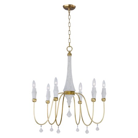 Maxim Claymore-Chandelier 22436CSTGL